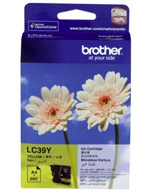 17099-8142811.jpg Brother LC39Y Yellow Ink Cartridge - Image 1