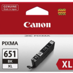 Canon CLI651XLBK XL Black High Yield Ink Cartridge