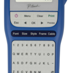 Brother PTH110BW Durable P-Touch Blue&White Label Printer $50 cashback