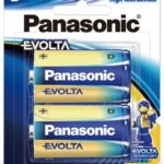 Panasonic Evolta D Alkaline Battery 2 Pack