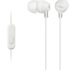 Sony MDREX15APW In Ear Headphone w/Smart Phone Control White