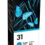 HP 31 Cyan Ink Bottle 70ml