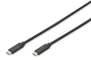 20815-7152110.png Digitus USB 3.1 Gen 2 Type-C (M) to Type-C (M) Cable 1.0m - Image 1