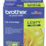 Brother LC67Y Yellow Ink Cartridge