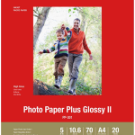 Canon PP-301 A4 Glossy II 275gsm Photo Paper - 20 Sheets