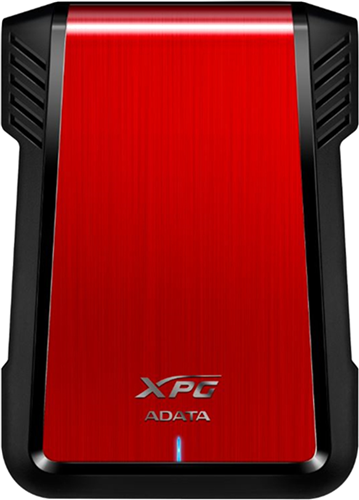 18405-0155624232912 ADATA XPG EX500 SATA USB 3.0 2.5" External HDD Enclosure - Red - Image 1