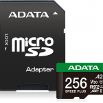 ADATA Speed Plus microSDXC UHS-I U3 A2 V30 Card with Adapter 256GB