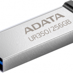 ADATA UR350 USB3.2 256GB Flash Drive Nickel/Black