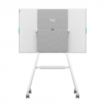 Logitech Rally Board 65 Cart- White